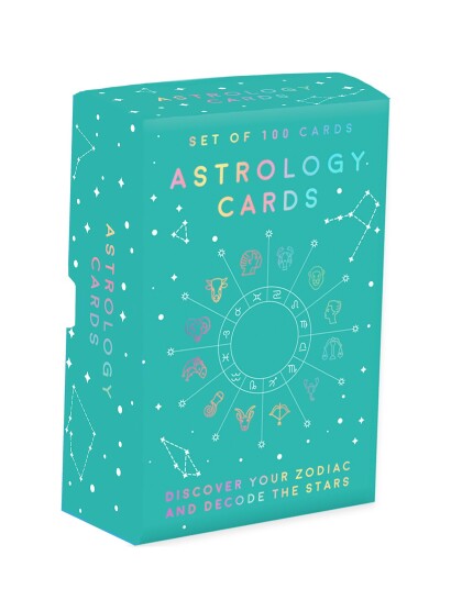 Gift Republic Cards Astrology - Green - ONE SIZE