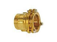 Isiflo 75mm Tippunion Type 110 for PE og PVC rør, Messing, PN16