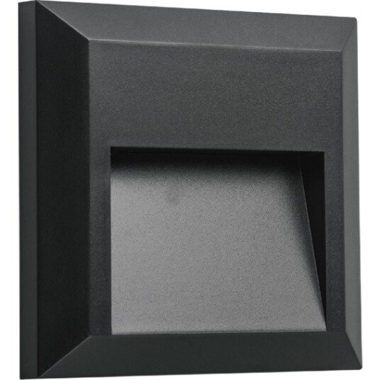 Namron Rack Vegglys Sort 1,6W Led IP44 Namron Rack Vegglys Sort 1,6W Led IP44