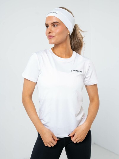 Get Inspired Training Tee Hvit L Get Inspired Training Tee Hvit L