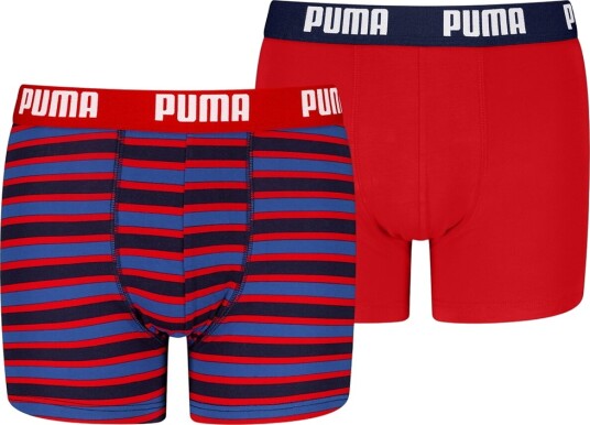 Puma Boxershorts 2 pack Rød/Blå Puma 158/164 Boxershorts 158 164