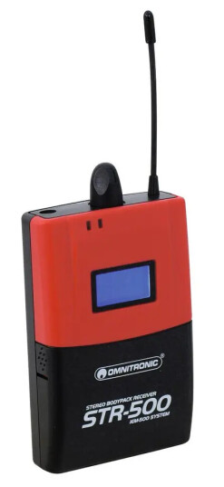 Omnitronic Str-500 Bodypack Receiver Iem