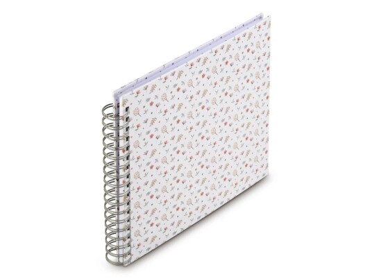 Hama Floral Flerfarget 100 Ark Spiralbinding X 150 Mm Hvit 50