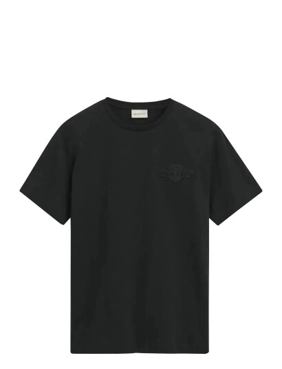 GANT Reg Tonal Shield Ss T-Shirt - Multi/patterned - XXXL