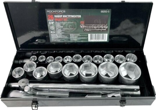 Rockforce/WMC Toppsett 3/4" 26 Deler RF 68263 5