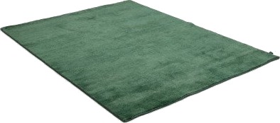 Axeco Nepali dark green   håndknyttet teppe