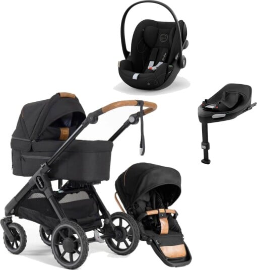 Emmaljunga Sento Max 4in1 Ergo+ Outdoor Black Inkl. Cloud G + Base Emmaljunga Sento Max 4in1 Ergo+ Outdoor Black Inkl. Cloud G + Base