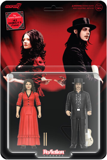 White Stripes ReAction Figures Wv1 Get Behind Me Satan 2Pack