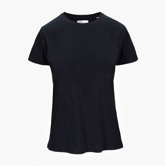 Colorful Standard Women Light Organic Tee Deep Black Sort XS