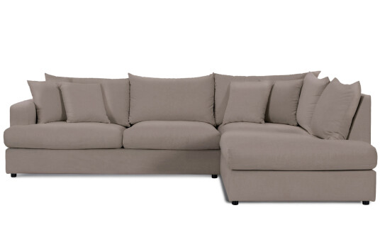 Soffadirekt BOLNUEVO L sofa Høyre Muldvarp Soffadirekt BOLNUEVO L sofa Høyre Muldvarp