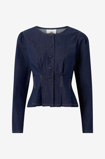 Karen By Simonsen   Denimbluse kbDrew   Blå