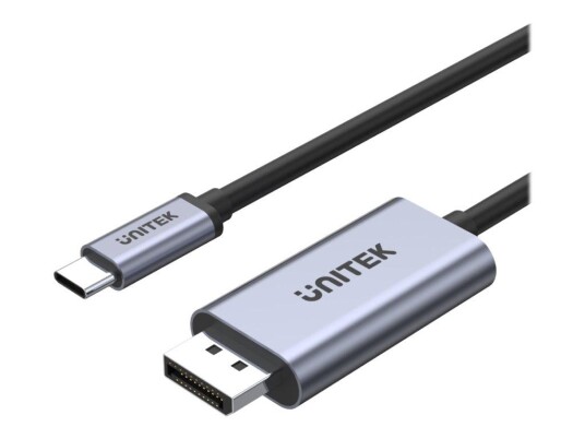 UNITEK V1409A - videoadapterkabel - 24 pin USB-C til DisplayPort - 2 m