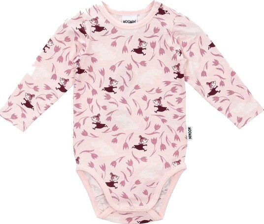 MOOMIN Blomsterlopp Body PINK 86