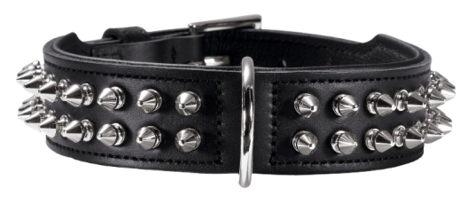 Hunter Rambo Cowleather Svart 60/M-L Hundehalsbånd