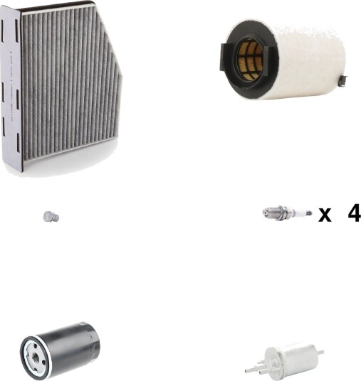 Servicepakke RIDEX 4682P6709