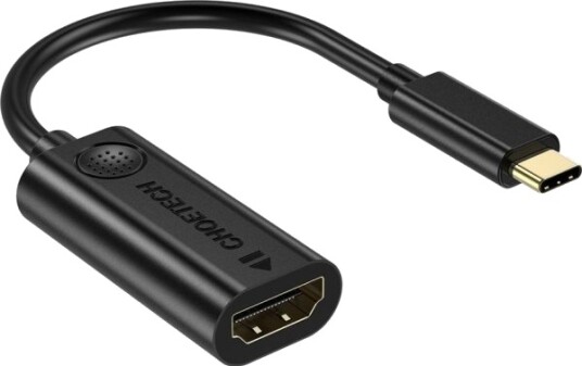 Choetech Hub H04 4K Usb C Til Hdmi Adapter Svart