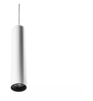 SG Zip Tube Micro Pendel hvit 3000K
