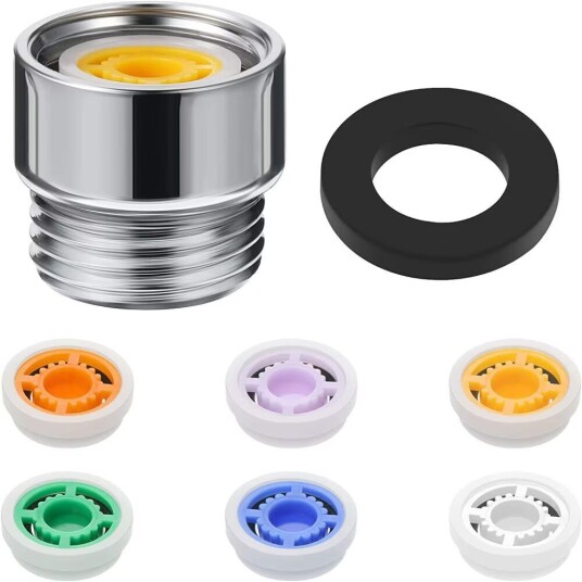 INF Vannbesparende innsatser for dusjhode 6-pack med adapter INF Vannbesparende innsatser for dusjhode 6-pack med adapter