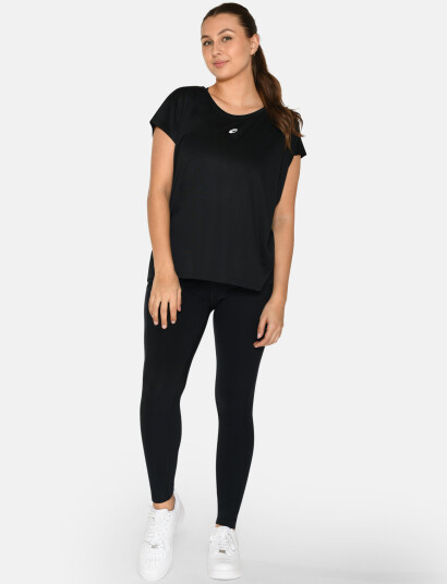 ZEBDIA Women Loose Fit T-Shirt - Black - XXL