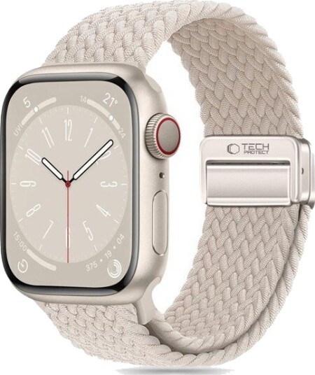 Tech Protect Nylonmag Reim for Apple Watch 38/40/41mm Beige