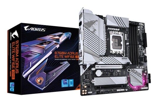 Gigabyte B760M Aorus Elite Hovedkort med Wi-Fi 6E og USB-C
