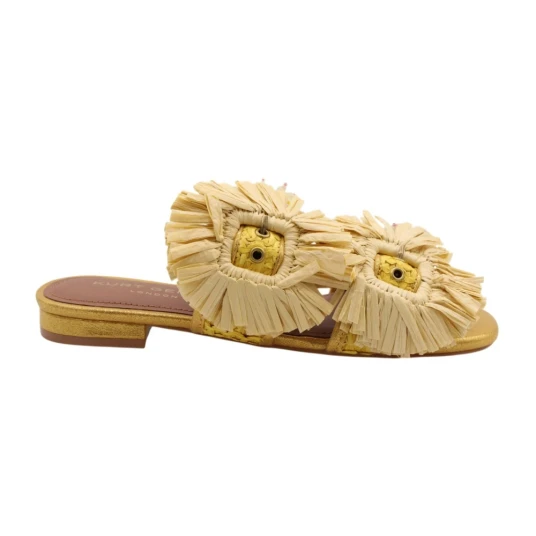 Kurt Geiger Dame Sko Gul 39 EU