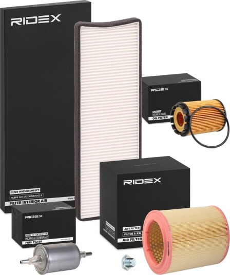 Filtersett RIDEX 4055F17445