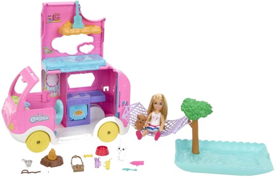 Barbie Babydukke Chelsea Motorhome Car Box Barbie Babydukke Chelsea Motorhome Car Box