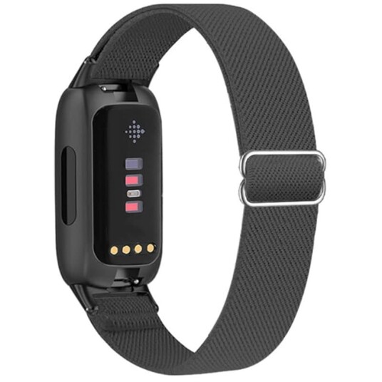 INF Fitbit Inspire 3 Rem i Elastisk Nylon Mørk grå