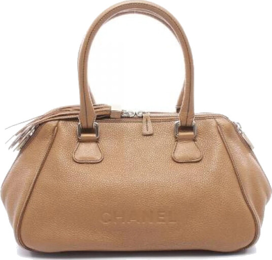 Chanel Vintage Dame Beige ONE SIZE 