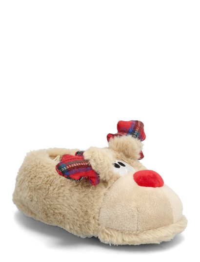 Mango Reindeer Slippers Cream 27 28