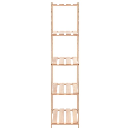 vidaXL Lagringshyller 5 etasjer 3stk 80x38x170cm heltre furu 250kg