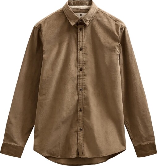 Anerkjendt Akleif Solid Cord Shirt ERMINE XXL