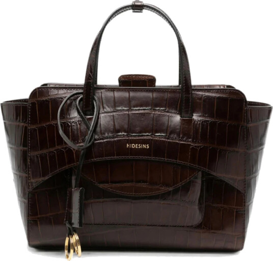 Hidesins Dame Vesker Brun ONE SIZE,