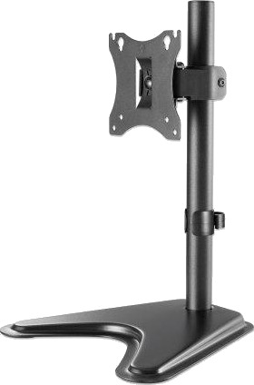 MANHATTAN MH Single Monitor Desktop Stand, Holds One 17" to 27" LED/LC MANHATTAN MH Single Monitor Desktop Stand, Holds One 17" to 27" LED/LC