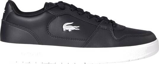 Lacoste Court Ace Leather Sneakers Herre Svart 43