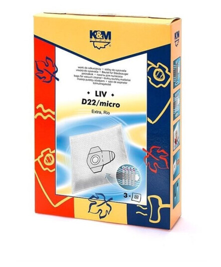 K_M Vacuum Cleaner Filters K&M D22 Mikro