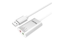 Unitek Y-247A - Lydkort - 16-bit - 48 kHz - stereo - USB 2.0 Unitek Y-247A - Lydkort - 16-bit - 48 kHz - stereo - USB 2.0