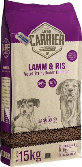 Carrier Lam & Ris Hundfoder 2 X 15 kg