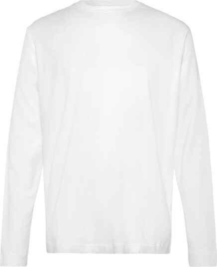 Mango 100% Cotton T-Shirt Regular Fit - WHITE - S