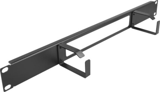 Delock 66655 Kabelbakkepanel Sort Metall 1U 48,3 Cm 19" 77,5 Mm 66655