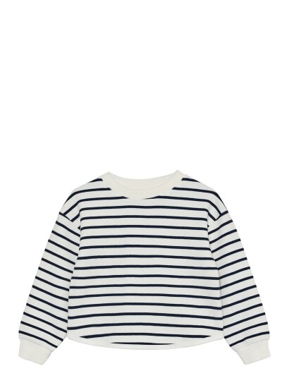En Fant Sweatshirt Stripe Navy 98