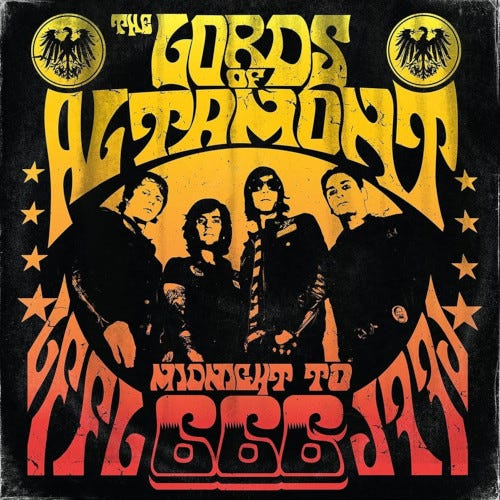 The Lords Of Altamont  Midnight To 666  LP/Vinyl