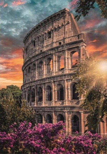 Clementoni Puzzle HQC Flavian Amphitheatre 500 pieces 2D Puslespill