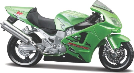 Maisto Kawasaki Ninja ZX 10R Modellmotorsykkel Grønn 1:18