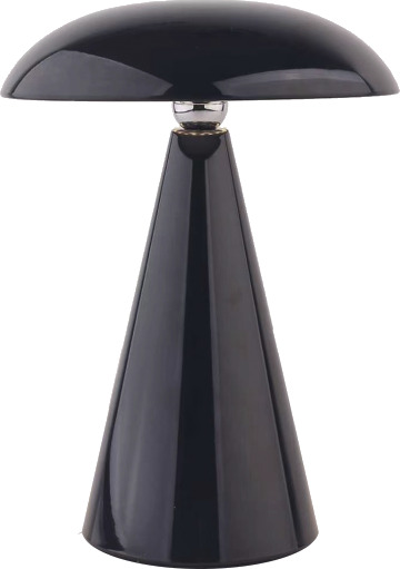 Veli Line Swing oppladbar bordlampe sort