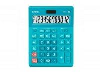 CASIO OFFICE LOMMEREGNER GR-12C-LB BLÅ, 12-CIFRET DISPLAY