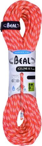 Beal Ice Line 8,1mm Golden Dry orange 50m