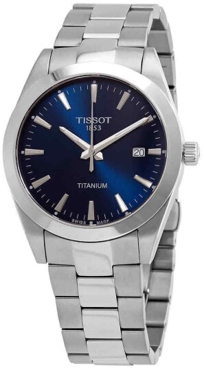 Tissot Herreklokke T127.410.44.041.00 T Classic Blå/Titan Ø40 mm