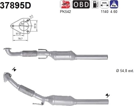Katalysator AS 37895D Katalysator AS 37895D
